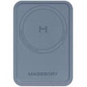 Кардхолдер Magssory Duo MagSafe, экокожа, кобальт