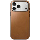 Чехол-накладка Nomad Modern Leather Case для iPhone 17 Pro Max, кожа, светло-коричневый