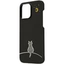 Чехол-накладка Asynora Magnetic aramid fiber cat для iPhone 15 Pro Max, арамид (кевлар), цветной
