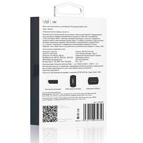 Внешний аккумулятор c БЗУ VLP Dual Magsafe PowerBank 5000 мАч, черный - 2