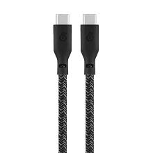 Кабель uBear Trend USB-C / USB-C, 60Вт 1,2м, черный - 0