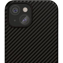 Чехол-накладка VLP Kevlar Case для iPhone 15 Plus, арамид (кевлар), черный - 1