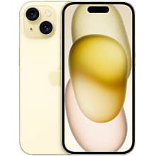 Смартфон Apple iPhone 15 Plus nano SIM+eSIM 128GB, желтый (Yellow) - 0