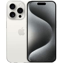 Смартфон Apple iPhone 15 Pro Max nano SIM+eSIM 256GB, белый титан (White Titanium) - 0