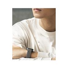 Ремешок Uniq Aspen для Apple Watch 45mm, нейлон, серый - 3