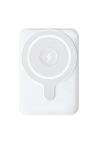 Внешний аккумулятор c БЗУ VLP Dual Magsafe PowerBank 5000 мАч, белый - 1