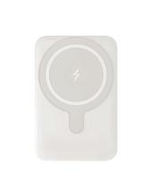 Внешний аккумулятор c БЗУ VLP Magsafe PowerBank 5000 мАч, белый - 2