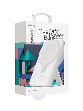 Внешний аккумулятор c БЗУ VLP Magsafe PowerBank 5000 мАч, белый - 3