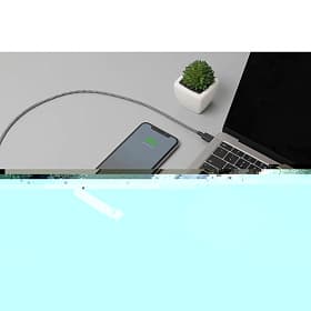 Кабель Native Union Belt Cable USB-C / Lightning 1,2м, зебра - 2