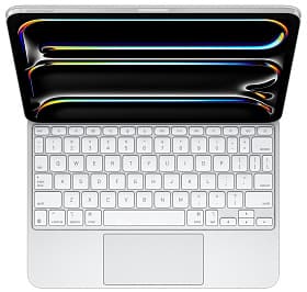 Чехол-клавиатура Apple Magic Keyboard для iPad Pro 11″ (2024), белый - 3