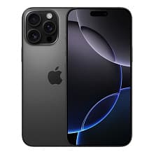 Смартфон Apple iPhone 16 Pro Max nano SIM+eSIM 256GB, черный титан (Black Titanium) - 0