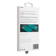Чехол-накладка VLP Aster Case для iPhone 16 Pro, силикон, зеленый - 2