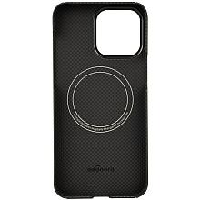 Чехол-накладка Asynora Magnetic aramid fiber cat для iPhone 15 Pro Max, арамид (кевлар), цветной - 2