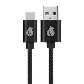 Кабель uBear Cord USB-C / USB-A, 2A 1,2м, черный - 0