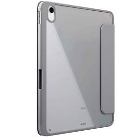 Чехол-книжка VLP Split Folio для iPad 11 (2025)/10,9″ 2022 (2022), полиуретан, серый - 2
