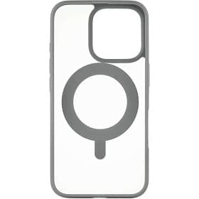 Чехол-накладка uBear Сlip 360 для iPhone 16 Pro, поликарбонат, серый - 0