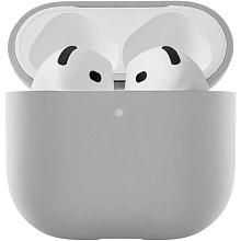 Чехол uBear Touch Pro серый, для AirPods 4/4 ANC - 0