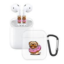 Чехол и наклейки Asynora Puppy, для AirPods 2 - 0