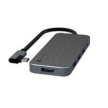 Адаптер мультипортовый Lyambda Slim Aluminum LC129, 5 в 1 5 в 1, серый - 3