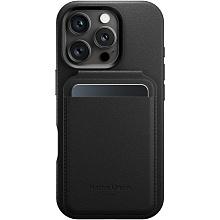 Кардхолдер Native Union Active Wallet Stand MagSafe, экокожа, черный - 2