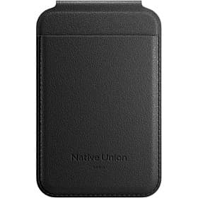 Кардхолдер Native Union Active Wallet Stand MagSafe, экокожа, черный - 3