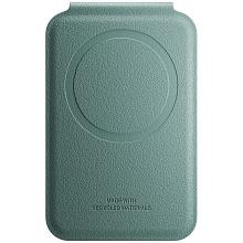 Кардхолдер Native Union Active Wallet Stand MagSafe, экокожа, зеленый - 0