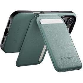 Кардхолдер Native Union Active Wallet Stand MagSafe, экокожа, зеленый - 2