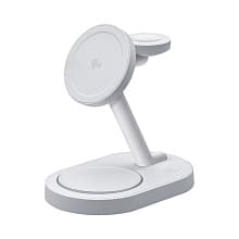 Зарядное устройство беспроводное Deppa MagSafe QI2 NEO, 23Вт, белый - 0