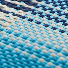 Чехол-накладка Pitaka Tactile Woven case moonrise для iPhone 16 Pro, арамид (кевлар), синий - 3
