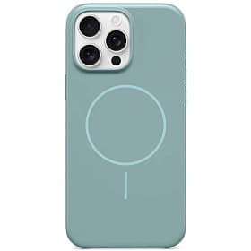 Чехол-накладка Beats MagSafe для iPhone 16 Pro Max, пластик, голубой - 0
