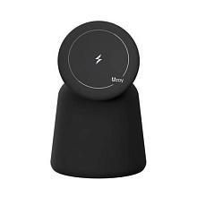 Зарядное устройство беспроводное Uzay Drum Charger 2in1, 15Вт, черный - 0
