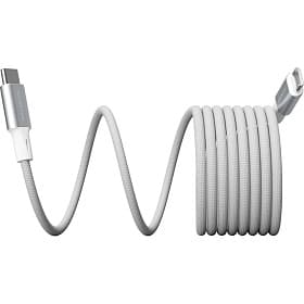 Кабель Magssory магнитный USB-C / USB-C, 240Вт 2,4м, белый - 1