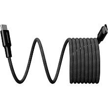 Кабель Magssory магнитный USB-C / USB-C, 240Вт 2,4м, черный - 1