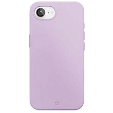 Чехол-накладка VLP Aster Case для iPhone 16e, силикон, лавандовый - 0