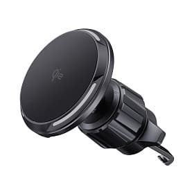 Автомобильный держатель Deppa MageSafe QI2 Flex черный - 0