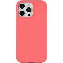 Чехол-накладка uBear Touch Mag Case для iPhone 16 Pro Max, силикон, коралловый - 1