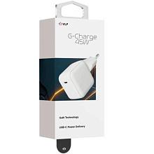 Зарядное устройство сетевое VLP G-Charge USB-C, 45Вт, белый - 1