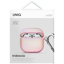 Чехол Uniq Iridescia (holographic) розовая призма, для AirPods 4/4 ANC - 2