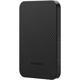 Внешний аккумулятор c БЗУ Pitaka Power Bank Qi2 5000 мАч, черный - 2