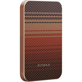 Внешний аккумулятор c БЗУ Pitaka Power Bank Qi2 5000 мАч, оранжевый - 1