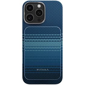 Внешний аккумулятор c БЗУ Pitaka Power Bank Qi2 5000 мАч, синий - 2