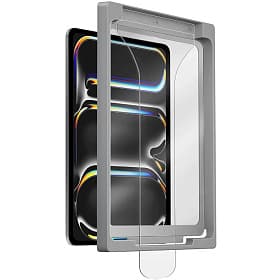 Защитное стекло Uniq OPTIX Clear (+EXOFit applicator) 2.5D для iPad Pro 11″ (2024) - 0