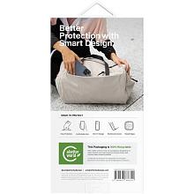 Чехол-накладка Uniq Lyden DS для iPhone 15 Pro, экокожа, желтый/серый - 3