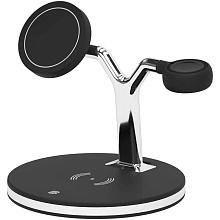 Зарядное устройство беспроводное Lyambda LT111, 15Вт, черный - 0