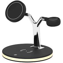 Зарядное устройство беспроводное Lyambda LT111, 15Вт, черный - 2