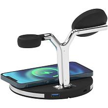 Зарядное устройство беспроводное Lyambda LT111, 15Вт, черный - 3