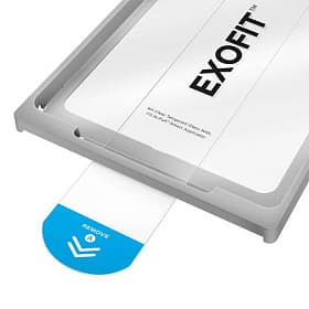 Защитное стекло Uniq OPTIX Clear (+EXOFit applicator) 2.5D для iPad 11″ (2025) - 3