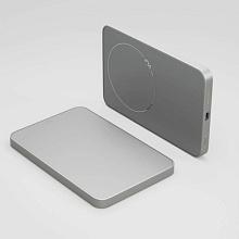 Внешний аккумулятор c БЗУ VLP Diamond Energy, Qi2 5000 мАч, натуральный титан - 2