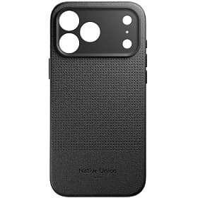 Чехол-накладка Native Union ACTIVE для iPhone 17 Pro Max, экокожа, черный - 0