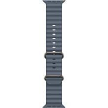Смарт-часы Apple Watch Ultra 3 GPS + Cellular 49mm (корпус - натуральный титан, браслет Ocean Band голубой, размер One Size) - 2